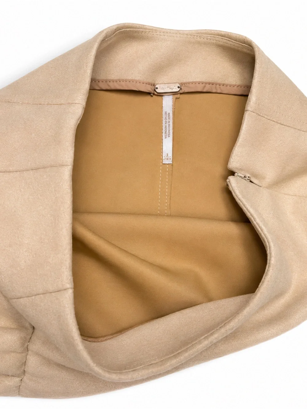 New Free People Vegan Faux Suede Mini Skirt in tan/camel, size 2 (like XS)